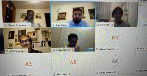 Pomoćnik ministra u FBiH na onlajn sjednici u potkošulji