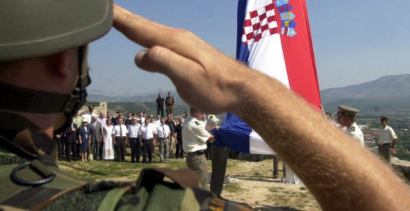 Milošević u Kninu na "proslavi" akcije