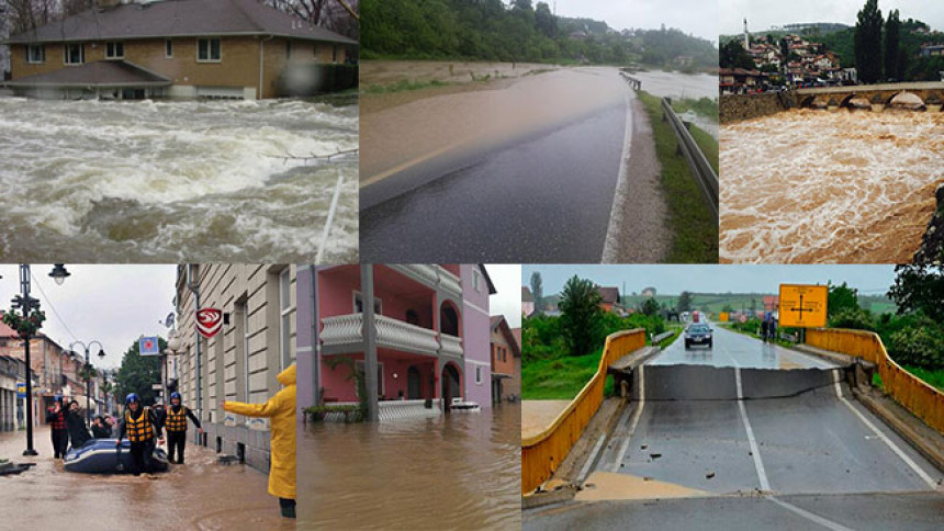 БиХ, Србији и ЦГ 123 милиона € за заштиту од поплава