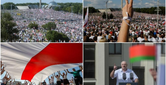 Ključa u Bjelorusiji: 100.000 ljudi ustalo protiv višedecenijske diktature!