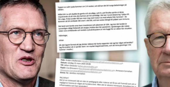 Procurili mejlovi glavnog švedskog epidemiologa