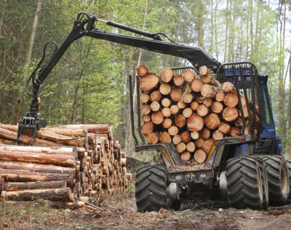 Извоз намјештаја и дрвне индустрије пао за око 13%