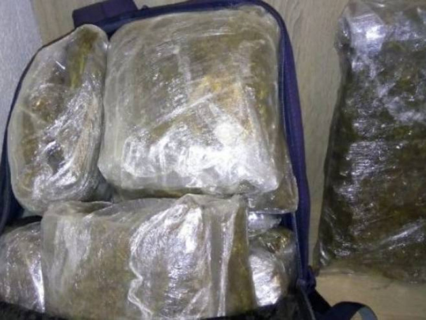 Ухапшен Никшићанин са 120 килограма марихуане
