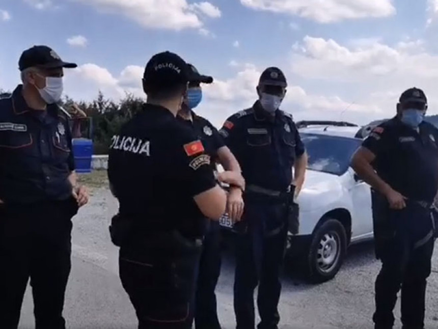 Policijske patrole na svim ulazima u Podgoricu
