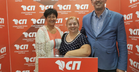 Glumica Radenka Ševa pristupila socijalistima