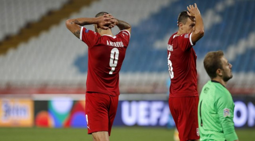 Fudbaleri Srbije i Turske odigrali neriješeno 0:0