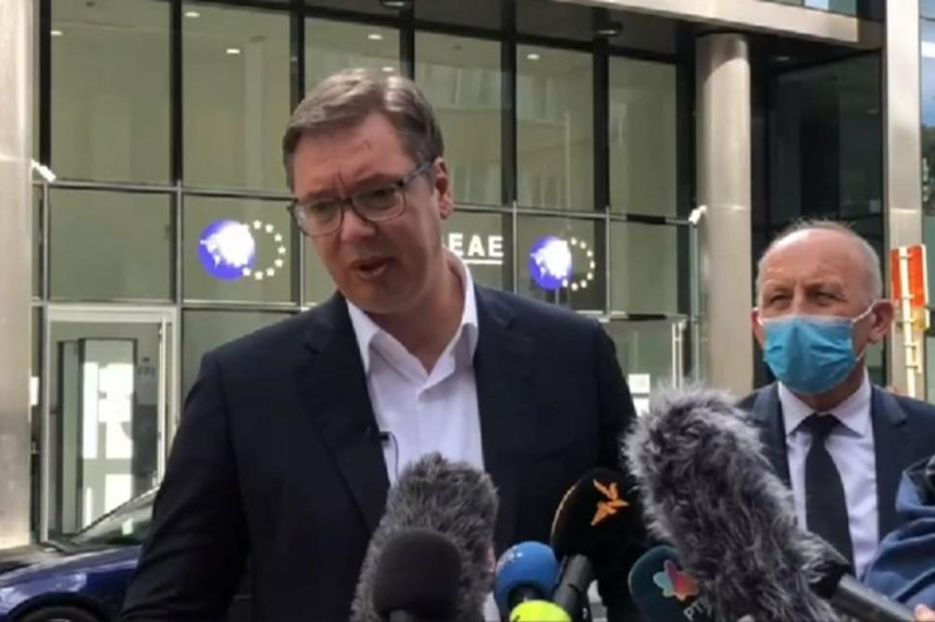 Vučić iz Brisela: Dolaze najvažnija i najteža pitanja