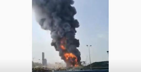 Nakon stravične eksplozije izbio požar u Bejrutu