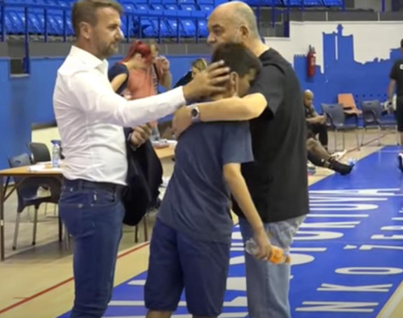 Emotivan susret sa naslednikom legende Partizana