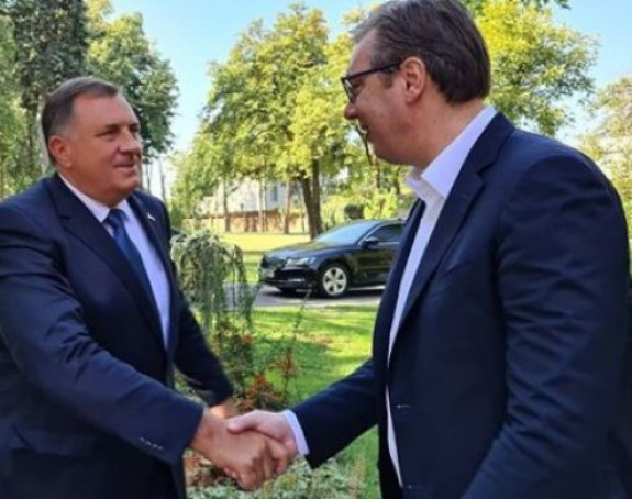 Prvi susret Vučića sa Dodikom nakon Vašingtona