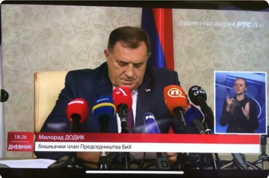 Dodik na RTS-u "bošnjački" član Predsjedništva!