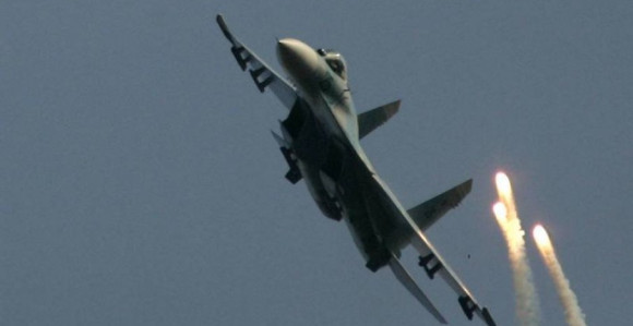Tokom obuke srušio se ruski vojni avion Su-30