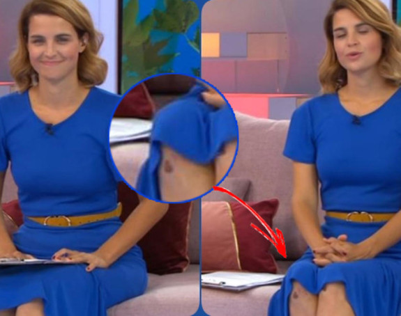 Voditeljka jutarnjeg programa sva u modricama!