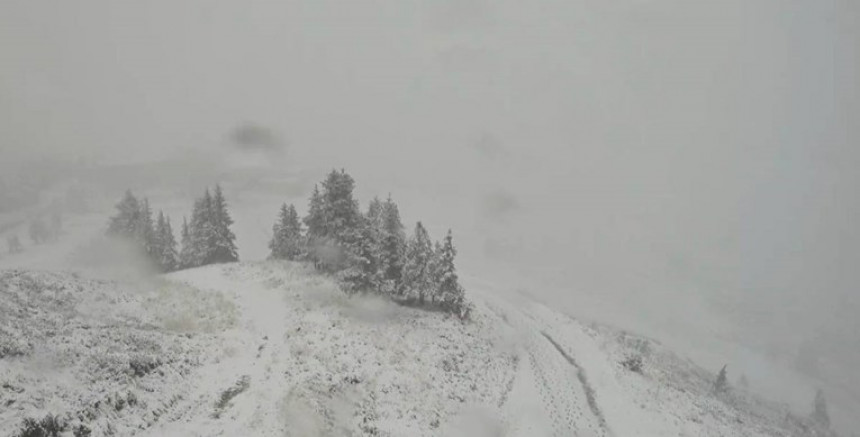 Snijeg se zabijelio na italijanskim i austrijskim Alpama
