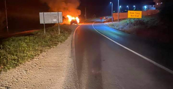Izgorio službeni automobil načelnika Novog Grada