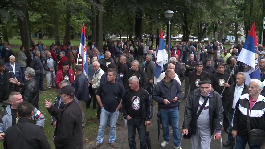 Protest boraca i veterana Srpske u Banjaluci