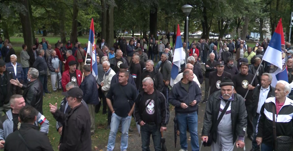 Protest boraca i veterana Srpske u Banjaluci