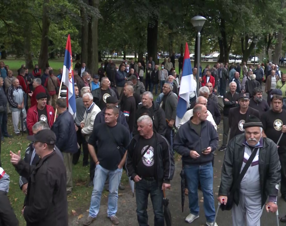 Protest boraca i veterana Srpske u Banjaluci