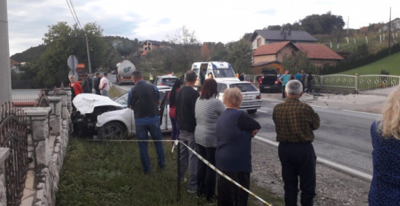 Teška saobraćajna nesreća kod Gračanice