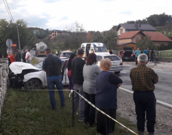 Тешка саобраћајна несрећа код Грачанице