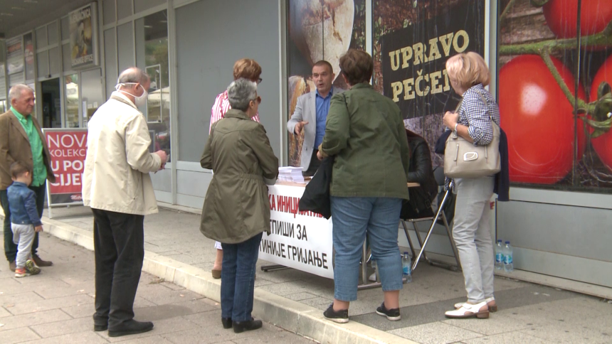 Građanska inicijativa u Doboju „Potpiši za jeftinije grijanje“