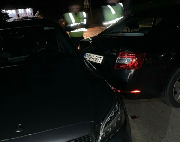 Opštinska škoda bez vozača slupala mercedes