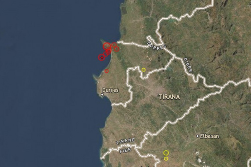 Поново земљотрес у близини Драча код Тиране