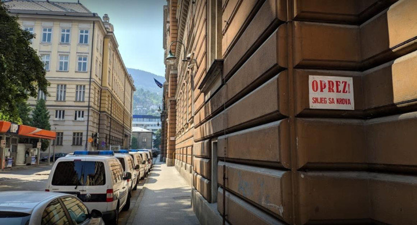 Eksplozivna naprava u blizini dva suda u Sarajevu