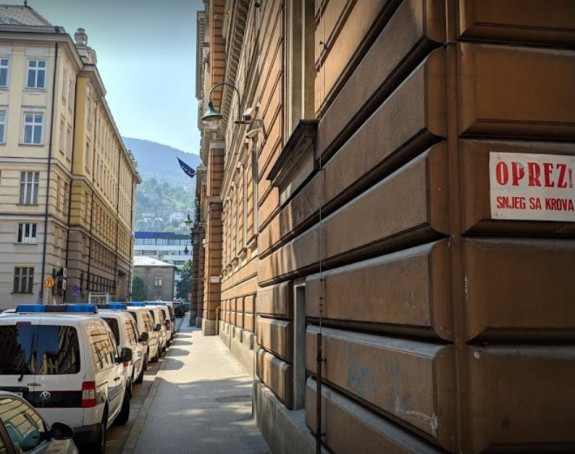 Eksplozivna naprava u blizini dva suda u Sarajevu