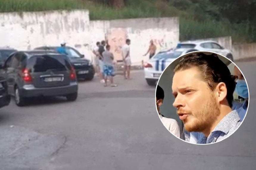Jezive scene napada na glumca Vuka Jovanovića u Budvi! (VIDEO)