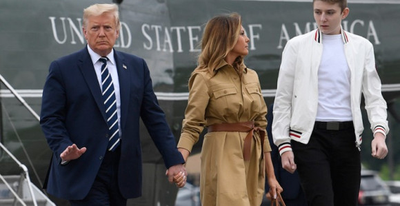 Najmlađi Trampov sin Baron bio zaražen koronom