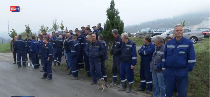 Radnici rudnika "Ugljevik" stupili u štrajk
