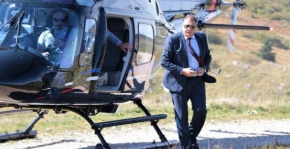 Helikopter Srpske za Dodikove predizborne igre?!