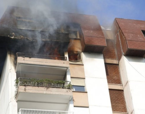 Stravičan požar: Djevojčica s teškim opekotinama