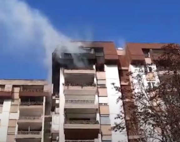 Detalji požara: Vatra buknula od slavske svijeće