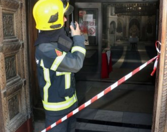 Buknula vatra u smederevskoj crkvi