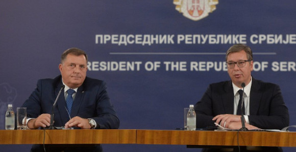 Dodik i Vučić: Neće biti zatvaranja granice