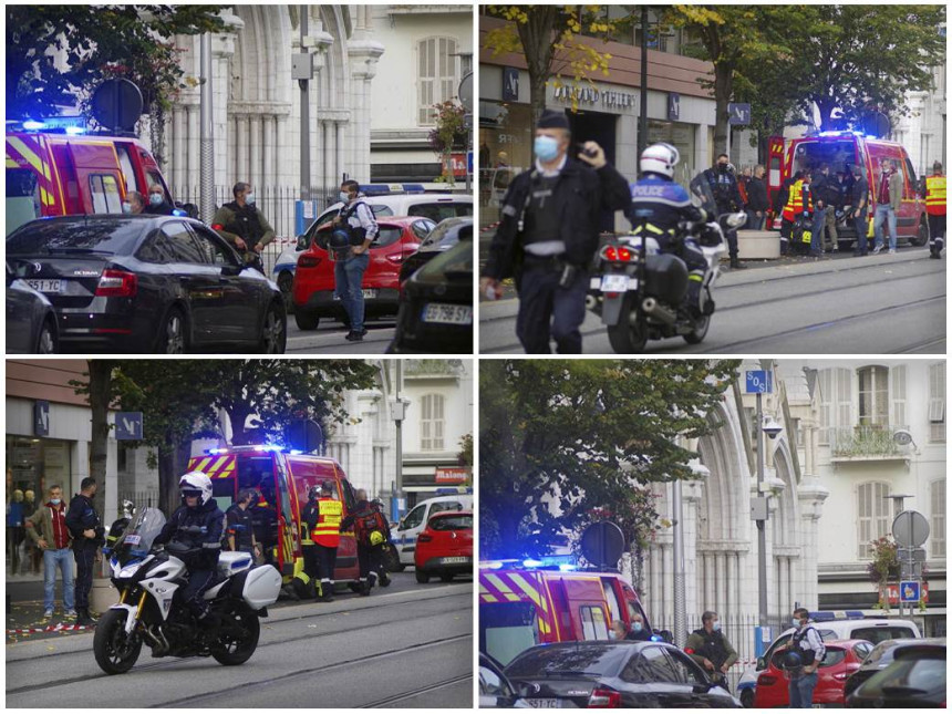 Napad u Francuskoj: Meta bio policajac, napadač likvidiran
