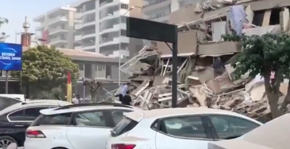 Potres u Grčkoj i Turskoj, u Izmiru srušene zgrade