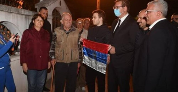 Vučić u Podgorici sa liderima Demokratskog fronta