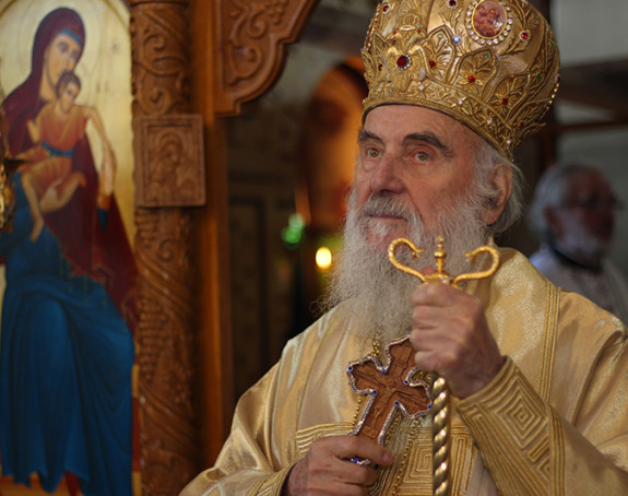 Patrijarh Irinej zaražen koronom, primljen u bolnicu