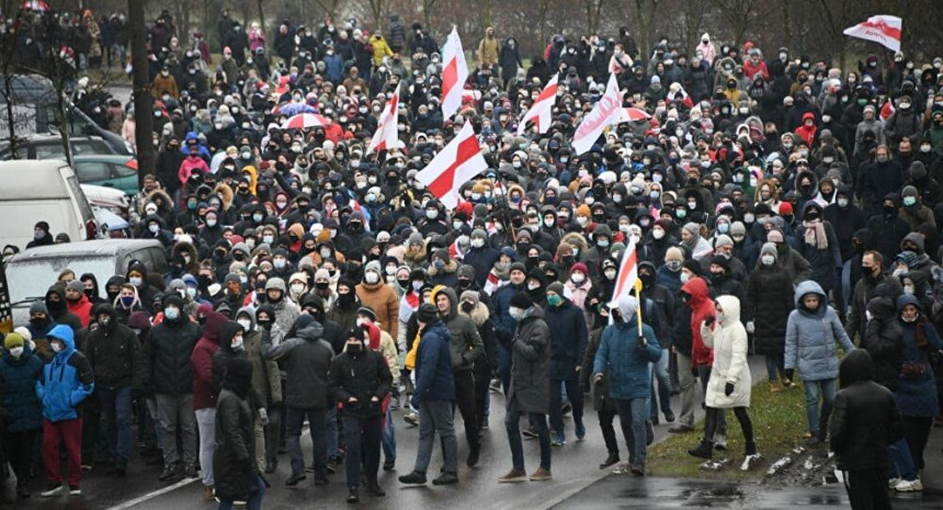 Protest u Minsku: Uhapšeno više od 200 ljudi