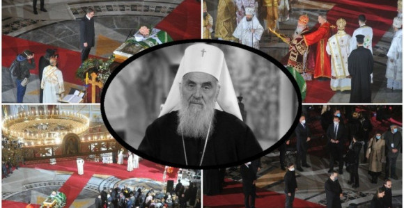 Sahranjen patrijarh srpski Irinej