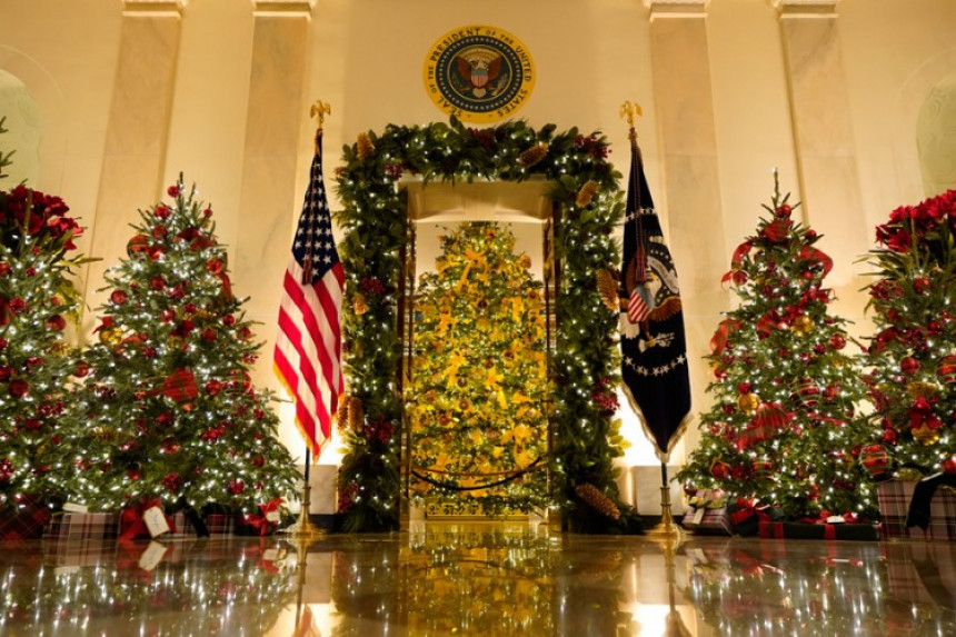Posljednji Božić Trampovih u Bijeloj kući