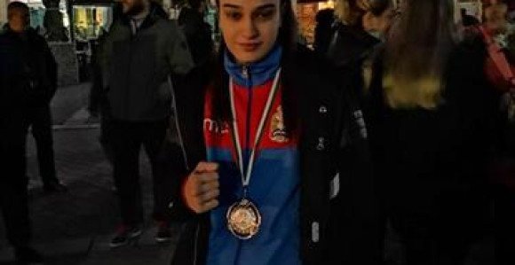Doček za evropsku vicešampionku u Bratuncu