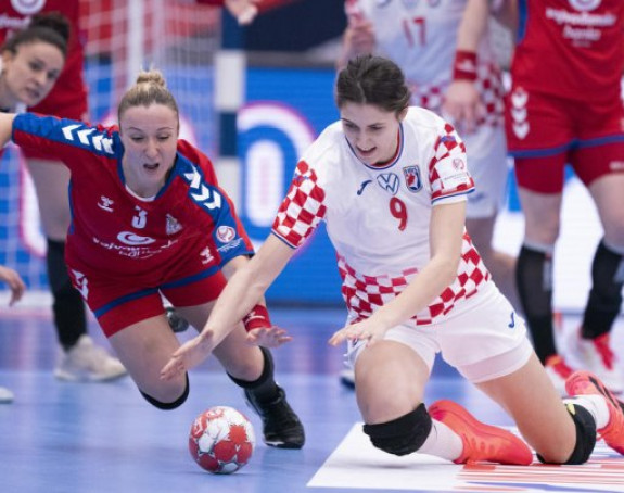 Rukometašice Srbije poražene u 3. kolu od Hrvatske