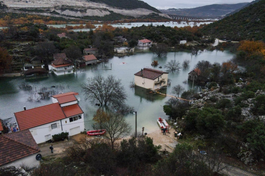 Poplave kakve se ne pamte u dijelovima Dalmacije