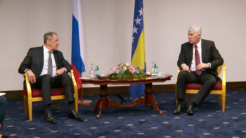 Lavrov i Čović o hitnosti izmjene Izbornog zakona