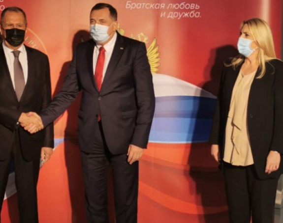 Lavrov stigao u RS, sastanak sa Dodikom i Cvijanovićevom