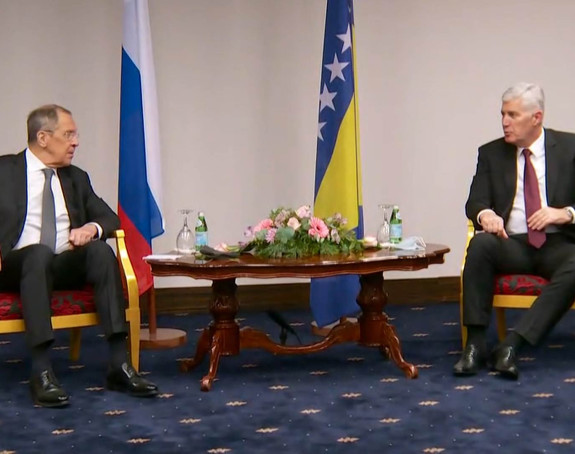 Lavrov i Čović o hitnosti izmjene Izbornog zakona